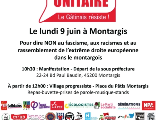 Grand Rassemblement Unitaire le 9 juin 2025 à Montargis